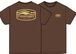 T-Shirts & Tank Tops|T-Shirts & Tank Tops|Passenger Rambler Recycled Cotton T-Shirt - Cappuccino