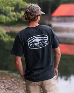 T-Shirts & Tank Tops|T-Shirts & Tank Tops|Passenger Rambler Recycled Cotton T-Shirt - Black