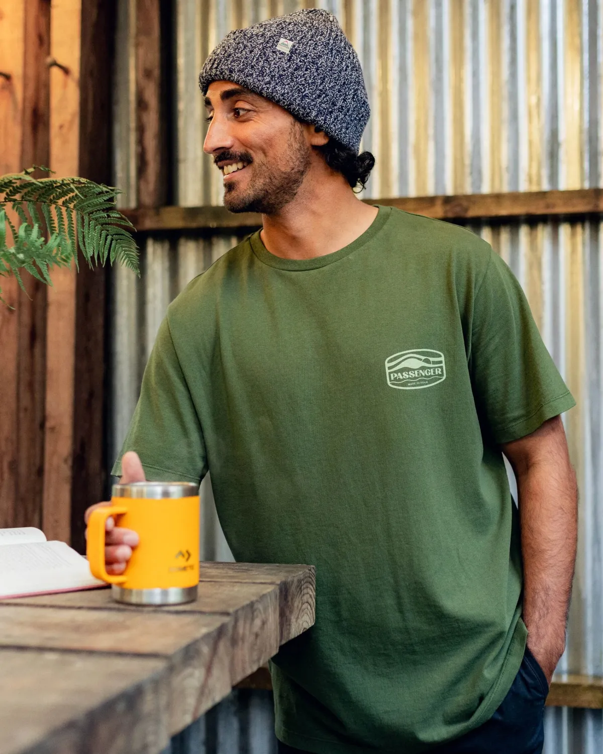 T-Shirts & Tank Tops|T-Shirts & Tank Tops|Passenger Rambler Recycled Cotton T-Shirt - Fir Tree FirTree