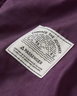 Fleece|Fleece|Passenger Rappel Recycled Sherpa Oversized Shirt Jacket - Deep Plum DeepPlum