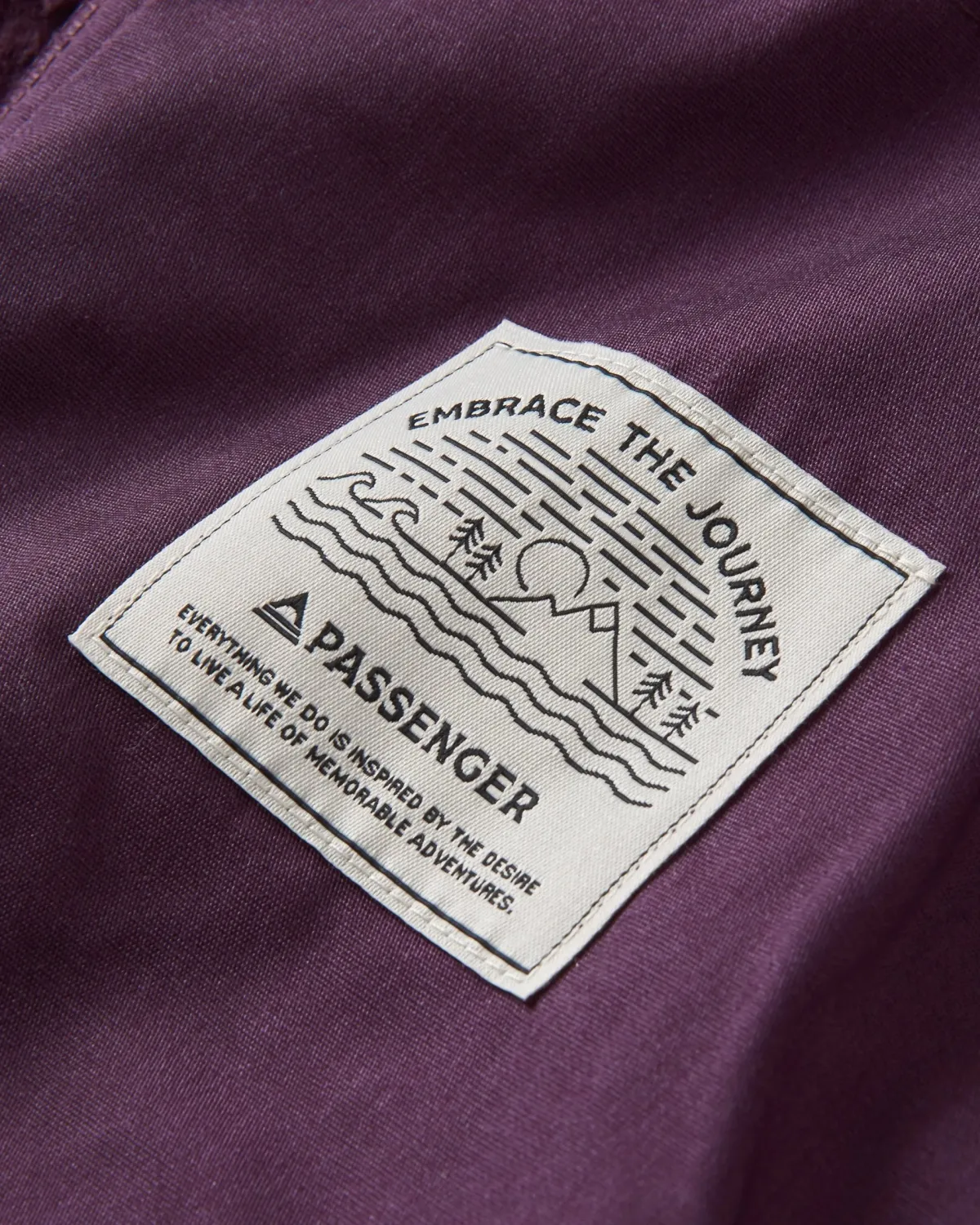 Fleece|Fleece|Passenger Rappel Recycled Sherpa Oversized Shirt Jacket - Deep Plum DeepPlum