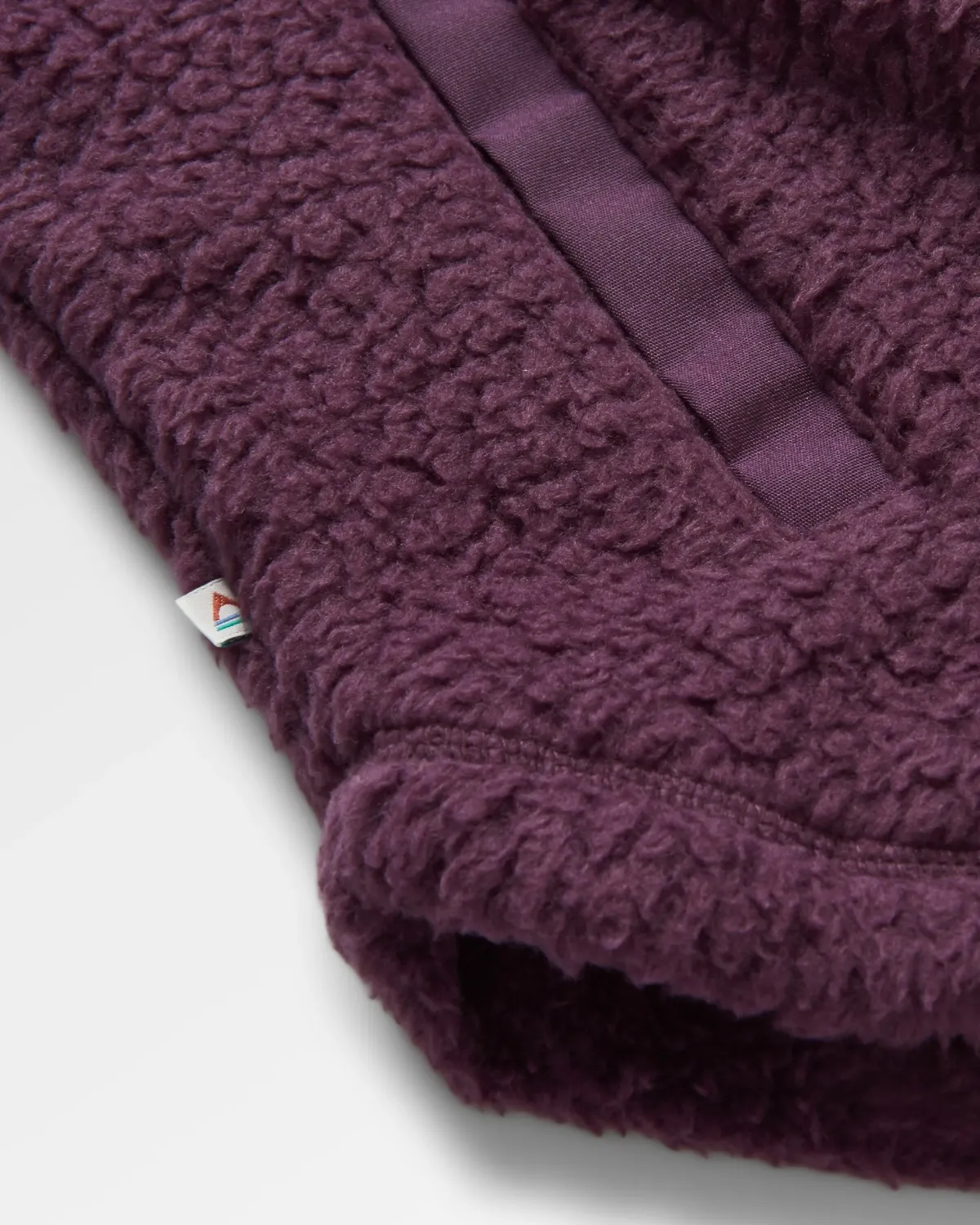 Fleece|Fleece|Passenger Rappel Recycled Sherpa Oversized Shirt Jacket - Deep Plum DeepPlum