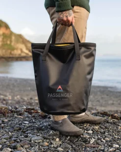 Surf Accessories|Surf Accessories|Passenger Recycled 20 Liter Bucket Bag - Black