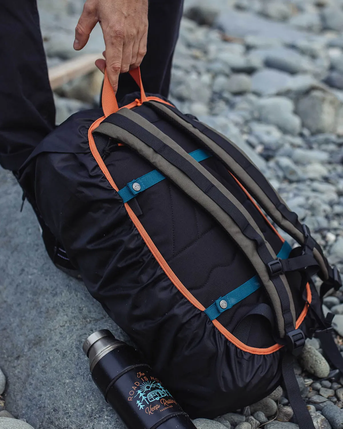Backpacks|Passenger Recycled Backpack Cover (18-35L) - Black