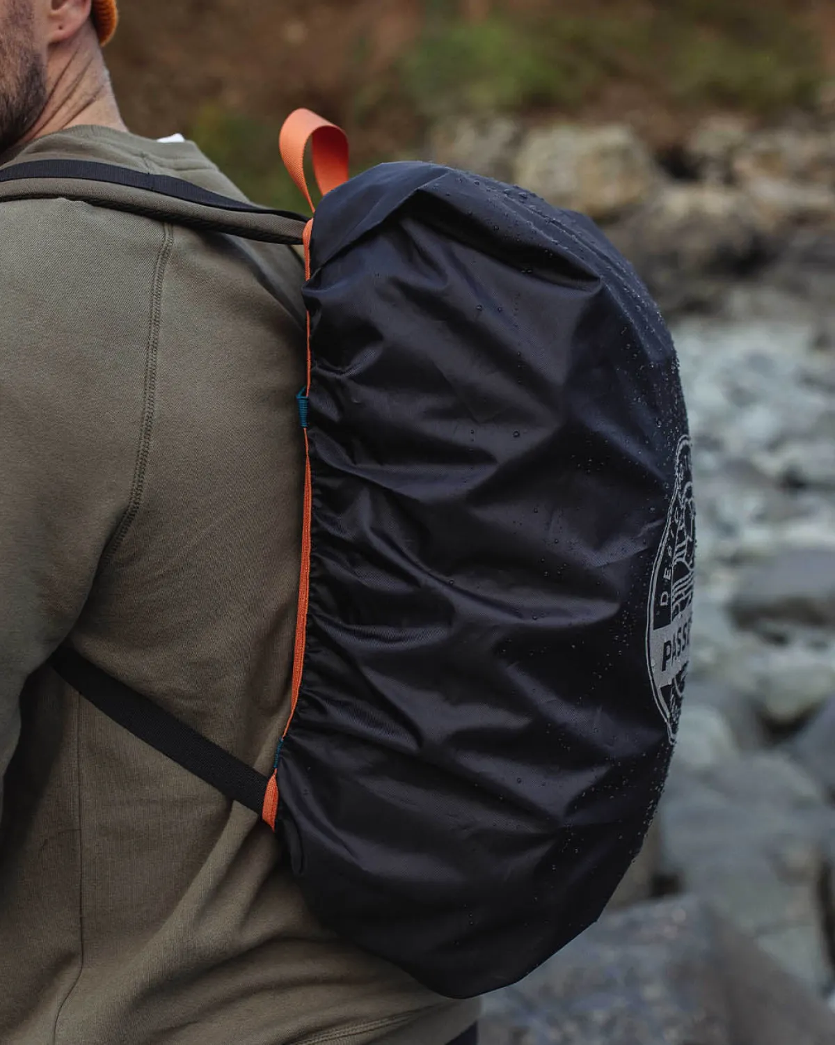 Backpacks|Passenger Recycled Backpack Cover (18-35L) - Black