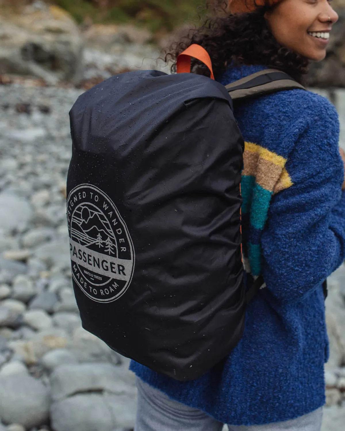 Backpacks|Passenger Recycled Backpack Cover (18-35L) - Black