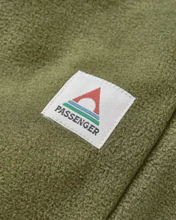 Pants|Passenger Recycled Polar Fleece Jogger - True Black/Khaki Green TrueBlack/KhakiGreen