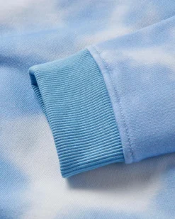 Sweatshirts|Hoodies & Sweatshirts|Passenger Rediscover Organic Cotton Sweatshirt - Tie Dye Cornflower TieDyeCornflower