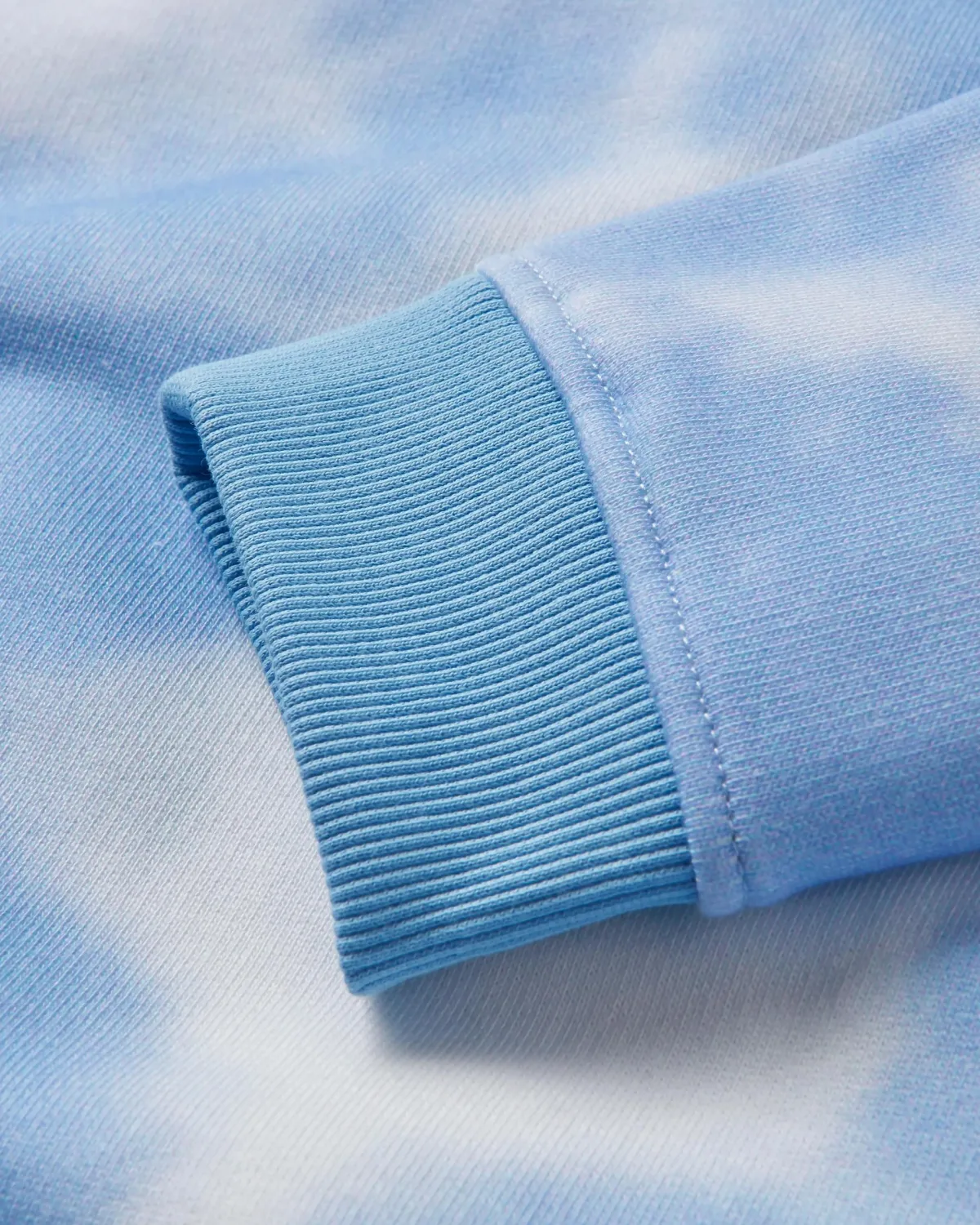 Sweatshirts|Hoodies & Sweatshirts|Passenger Rediscover Organic Cotton Sweatshirt - Tie Dye Cornflower TieDyeCornflower