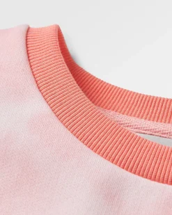 Sweatshirts|Hoodies & Sweatshirts|Passenger Rediscover Organic Cotton Sweatshirt - Tie Dye Shell Pink TieDyeShellPink