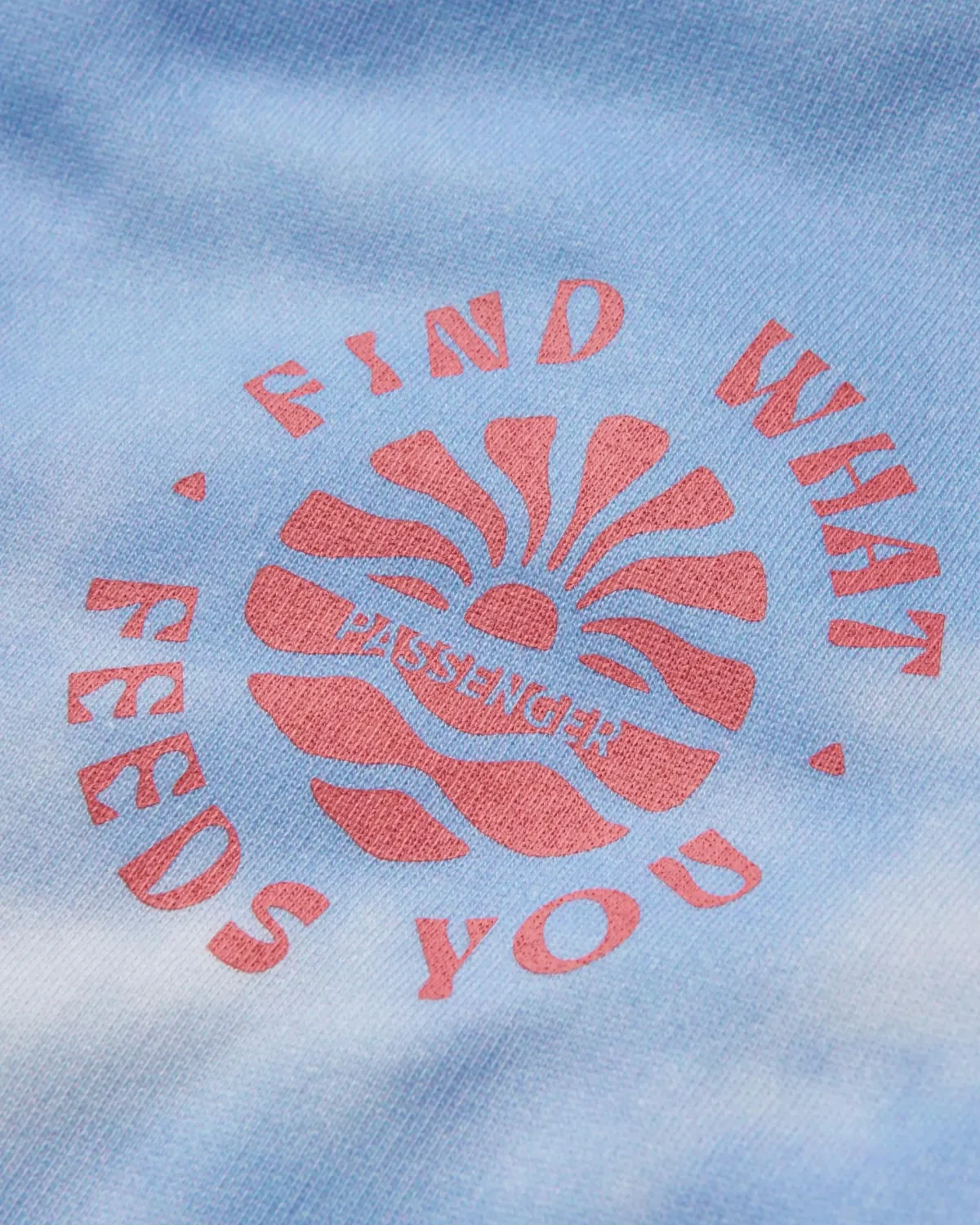 Hoodies|Hoodies & Sweatshirts|Passenger Rediscover Printed Hoodie - Tie Dye Cornflower TieDyeCornflower