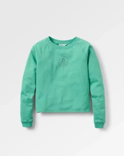 Sweatshirts|Hoodies & Sweatshirts|Passenger Remote Recycled Cotton Long Sleeve Sweatshirt - Green Spruce GreenSpruce