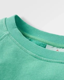 Sweatshirts|Hoodies & Sweatshirts|Passenger Remote Recycled Cotton Long Sleeve Sweatshirt - Green Spruce GreenSpruce