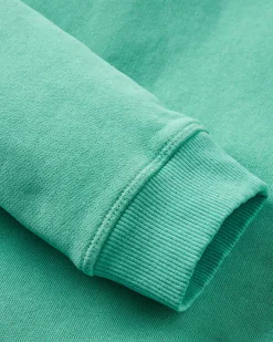 Sweatshirts|Hoodies & Sweatshirts|Passenger Remote Recycled Cotton Long Sleeve Sweatshirt - Green Spruce GreenSpruce