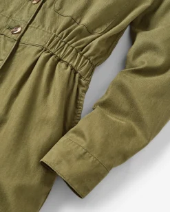 Pants|Jumpsuits & Playsuits|Passenger Resonate Boiler Suit - Khaki Green KhakiGreen