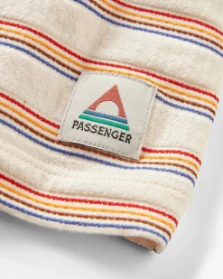 Tops & T-Shirts|Passenger Retro Vibes Organic Cotton T-Shirt - Retro Stripe RetroStripe