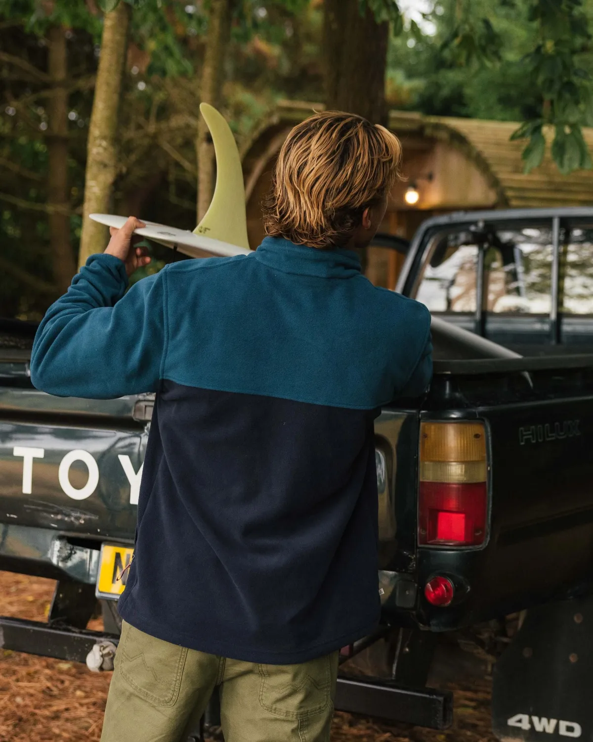 Fleece|Fleece|Passenger Ridge 2.0 Full Zip Recycled Polar Fleece - Tidal Blue/Rich Navy TidalBlue/RichNavy