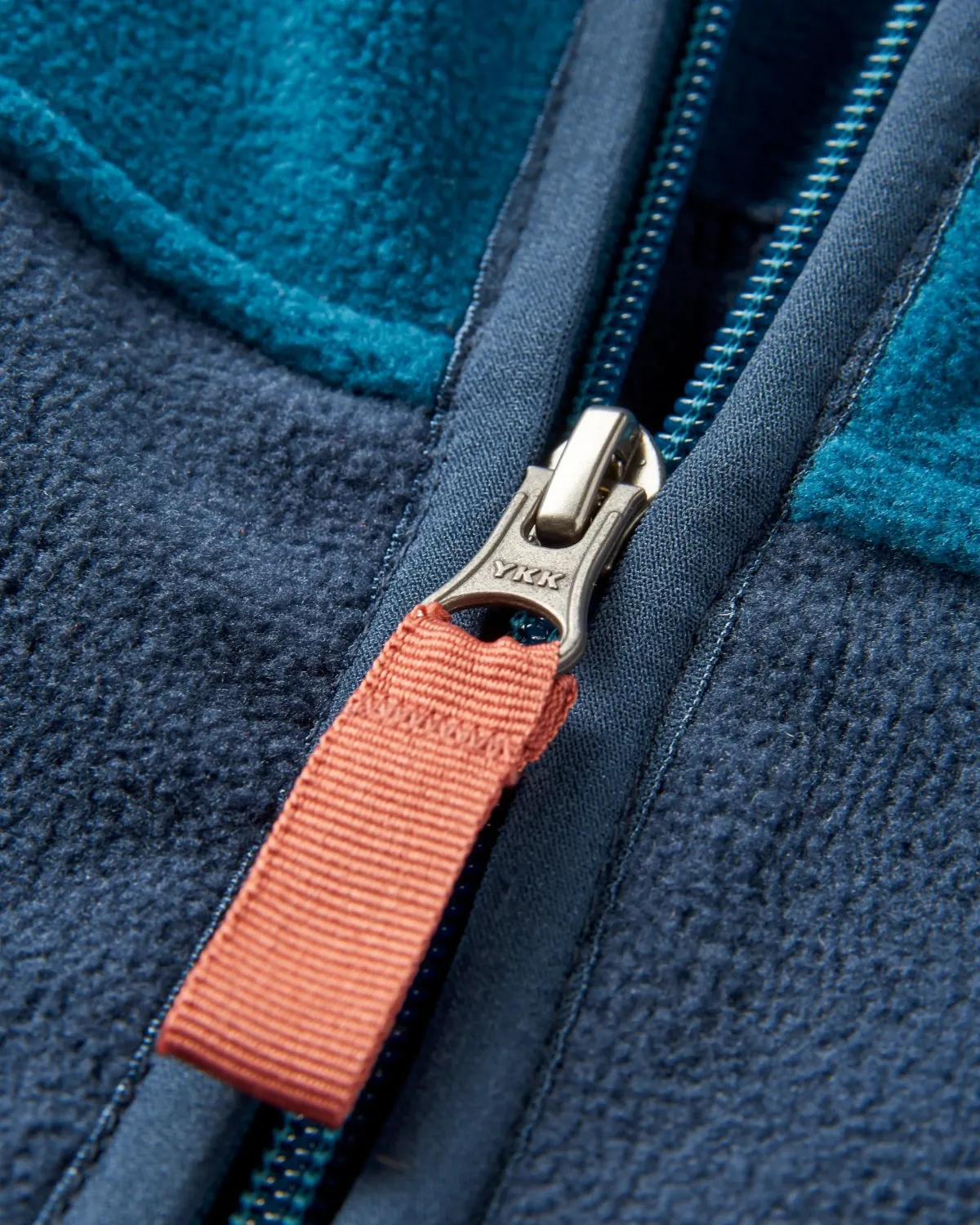 Fleece|Fleece|Passenger Ridge 2.0 Full Zip Recycled Polar Fleece - Tidal Blue/Rich Navy TidalBlue/RichNavy