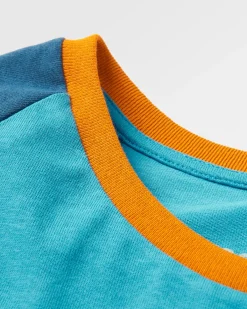 Tops & T-Shirts|T-Shirts & Tank Tops|Passenger Riser Recycled Cotton Long Sleeve T-Shirt - Atlantic Blue AtlanticBlue