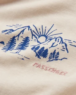 Tops & T-Shirts|T-Shirts & Tank Tops|Passenger Riser Recycled Cotton Long Sleeve T-Shirt - Birch