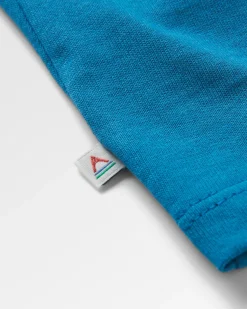 T-Shirts & Tank Tops|Tops & T-Shirts|Passenger Riser Recycled Cotton Long Sleeve T-Shirt - Blue Coral BlueCoral