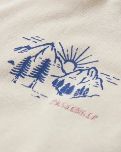 T-Shirts & Tank Tops|Tops & T-Shirts|Passenger Riser Recycled Long Sleeve T-Shirt - Birch