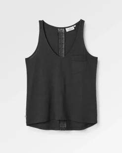 Tank Tops|Tops & T-Shirts|Passenger Rivergate Recycled Cotton Long Sleeve Top - Black
