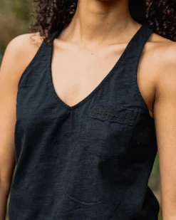 Tank Tops|Tops & T-Shirts|Passenger Rivergate Recycled Cotton Long Sleeve Top - Black