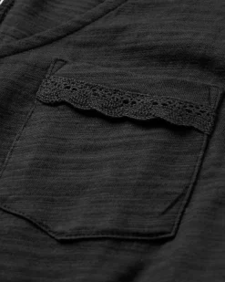 Tank Tops|Tops & T-Shirts|Passenger Rivergate Recycled Cotton Long Sleeve Top - Black