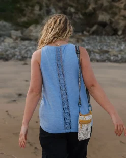 Tank Tops|Tops & T-Shirts|Passenger Rivergate Recycled Cotton Top - Cornflower