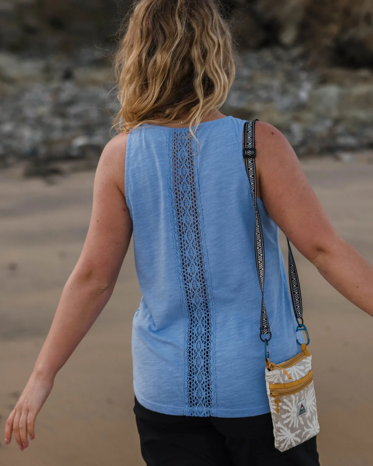 Tank Tops|Tops & T-Shirts|Passenger Rivergate Recycled Cotton Top - Cornflower