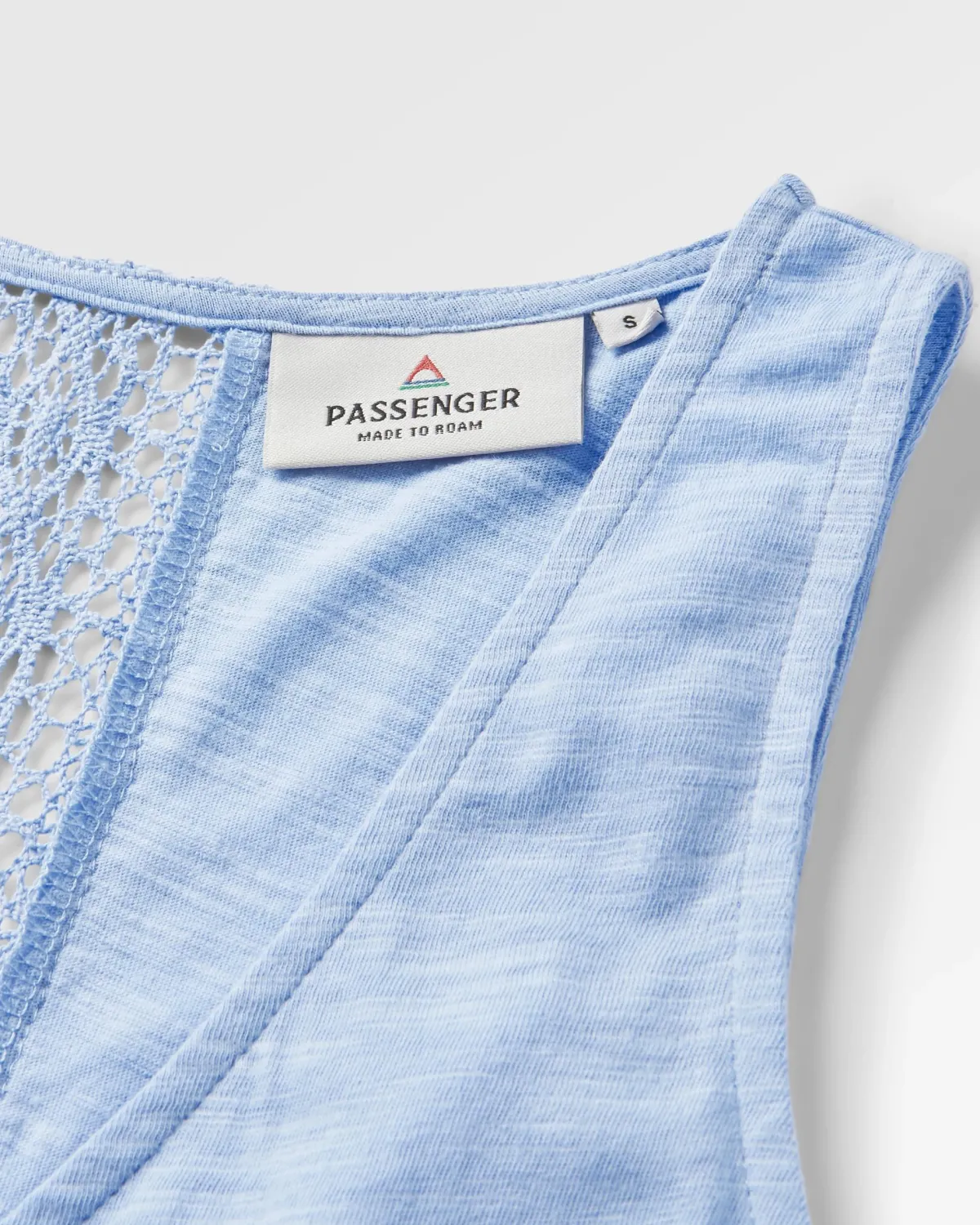 Tank Tops|Tops & T-Shirts|Passenger Rivergate Recycled Cotton Top - Cornflower