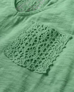 Dresses|Dresses & Skirts|Passenger Rivergate Recycled Cotton Dress - Green Spruce GreenSpruce