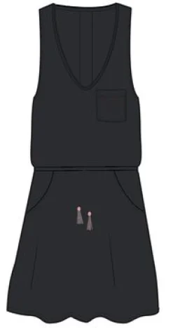 Dresses|Dresses & Skirts|Passenger Rivergate Recycled Cotton Dress - Black