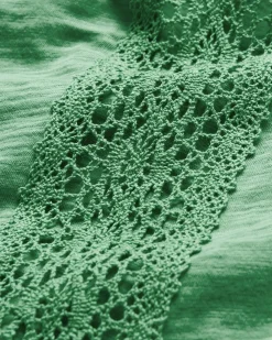 Tops & T-Shirts|Tank Tops|Passenger Rivergate Recycled Cotton Long Sleeve Top - Green Spruce GreenSpruce