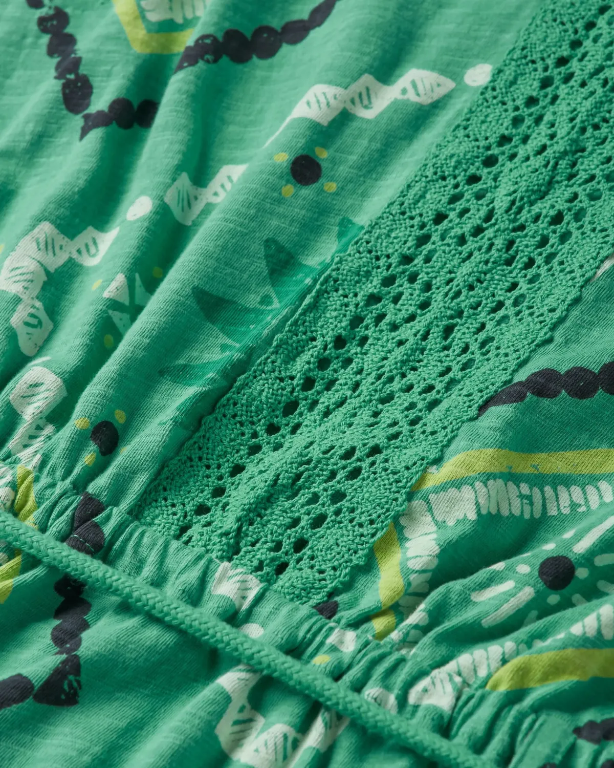 Dresses|Dresses & Skirts|Passenger Rivergate Recycled Cotton Dress - Sunburst Green Spruce SunburstGreenSpruce