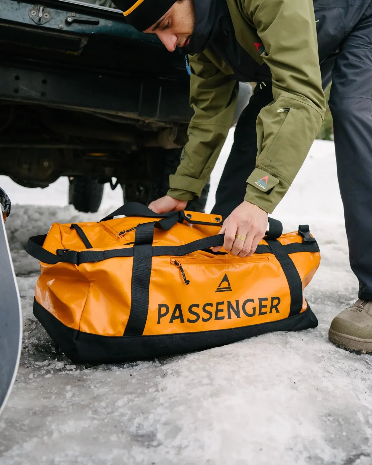 Duffel Bags|Backpacks & Bags|Passenger Roamer Recycled 60L Duffel Bag - Sunrise Orange SunriseOrange