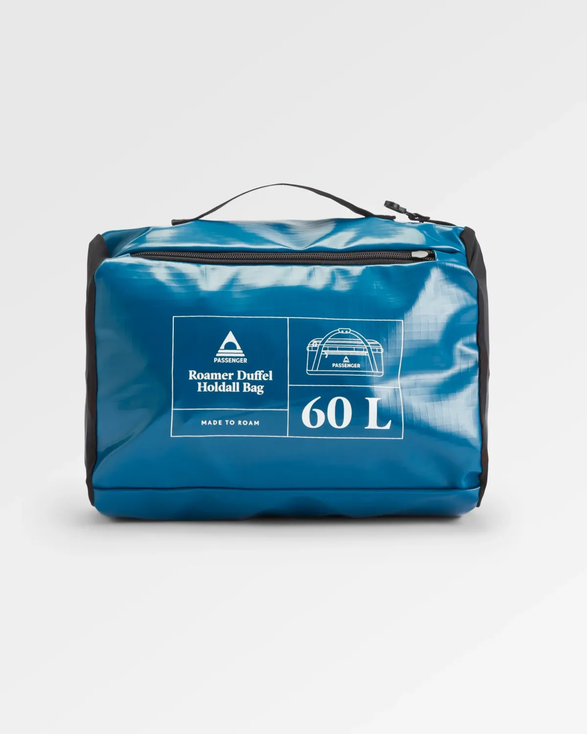 Duffel Bags|Backpacks & Bags|Passenger Roamer Recycled 60L Duffel Bag - Tidal Blue TidalBlue