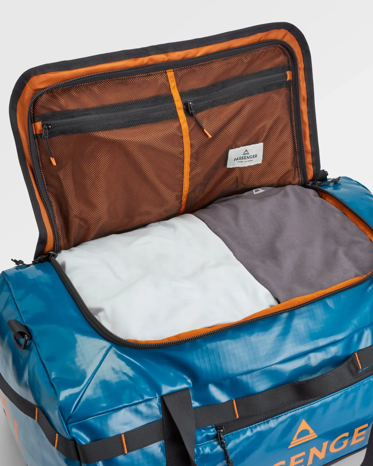 Duffel Bags|Backpacks & Bags|Passenger Roamer Recycled 60L Duffel Bag - Tidal Blue TidalBlue