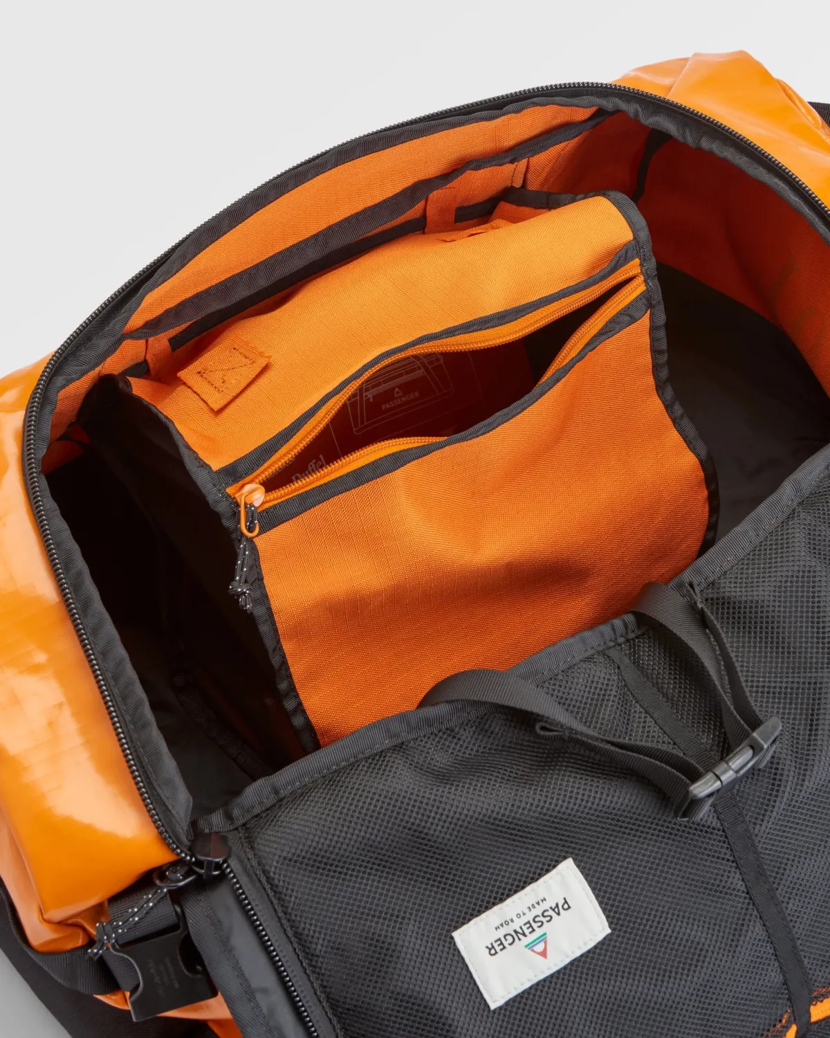 Backpacks & Bags|Backpacks & Bags|Passenger Roamer Recycled 40L Duffel Bag - Sunrise Orange SunriseOrange