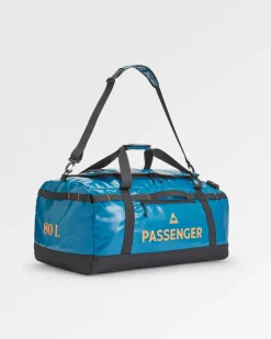 Duffel Bags|Backpacks & Bags|Passenger Roamer Recycled 80L Duffel Bag - Tidal Blue TidalBlue