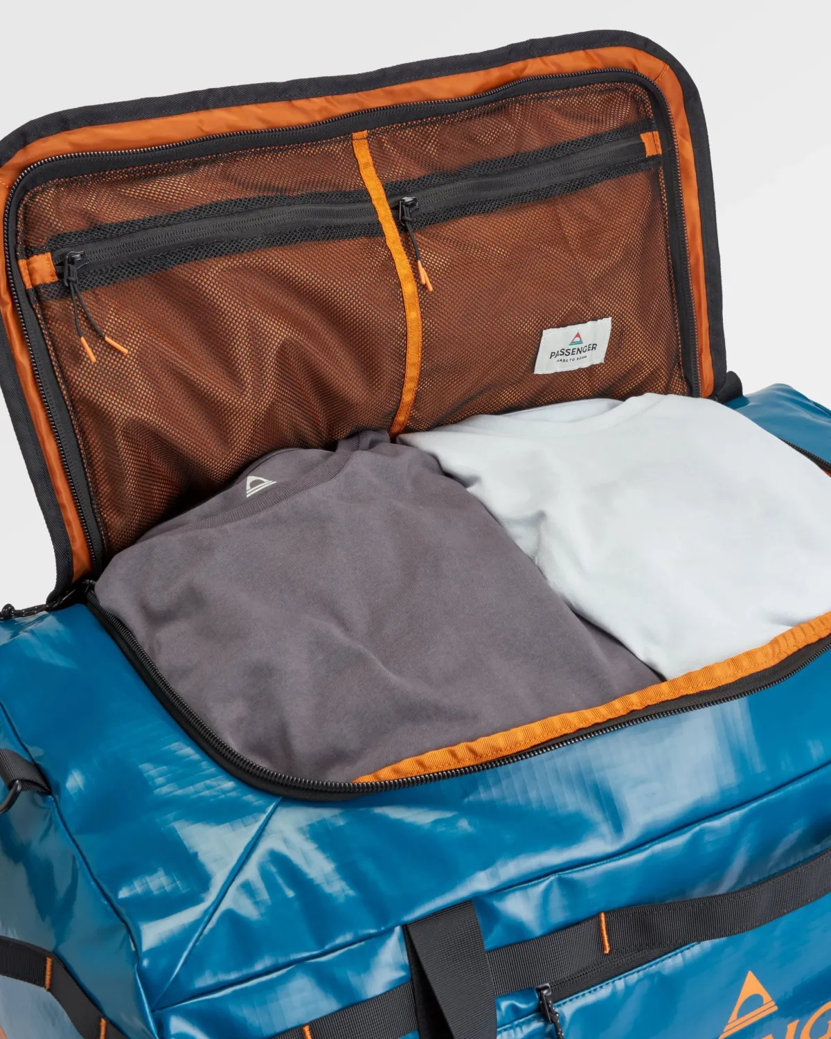 Duffel Bags|Backpacks & Bags|Passenger Roamer Recycled 80L Duffel Bag - Tidal Blue TidalBlue