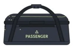 Duffel Bags|Backpacks & Bags|Passenger Roamer Recycled 80L Duffel Bag - Black