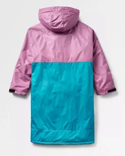 Surf Accessories|Surf Accessories|Passenger Roaming Recycled Sherpa Lined Changing Robe - Viridian Green/Orchid ViridianGreen/Orchid