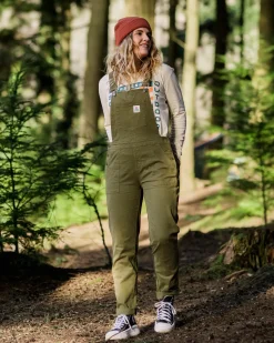 Pants|Passenger Roamist Organic Cotton Overalls - Khaki Green KhakiGreen