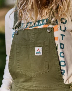 Pants|Passenger Roamist Organic Cotton Overalls - Khaki Green KhakiGreen