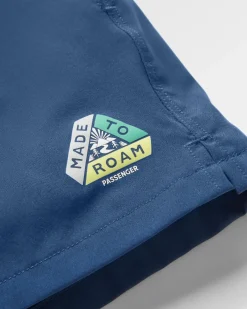 Shorts|Shorts|Passenger Roundtrip Recycled All Purpose Trail Shorts - Dark Denim DarkDenim