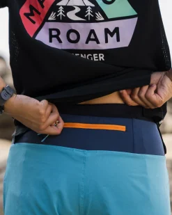 Shorts|Shorts|Passenger Roundtrip Recycled All Purpose Trail Shorts - Blue Pool BluePool