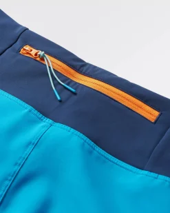 Shorts|Shorts|Passenger Roundtrip Recycled All Purpose Trail Shorts - Blue Pool BluePool