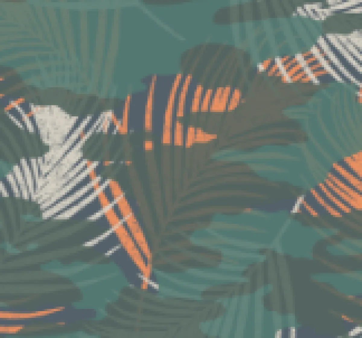 Shorts|Shorts|Passenger Roundtrip Recycled All Purpose Trail Short - Palm Camo Deep Sea PalmCamoDeepSea